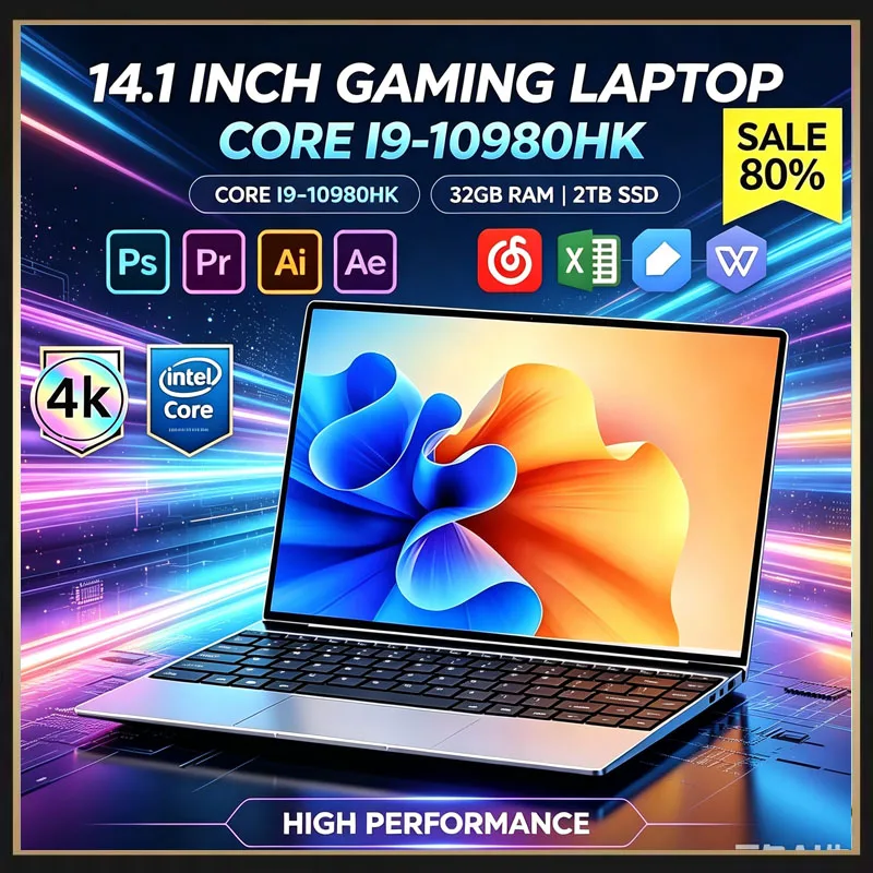 Ddr4 16Gb - แล็ปท็อปบางเฉียบ 14.1 นิ้ว Intel Core I9