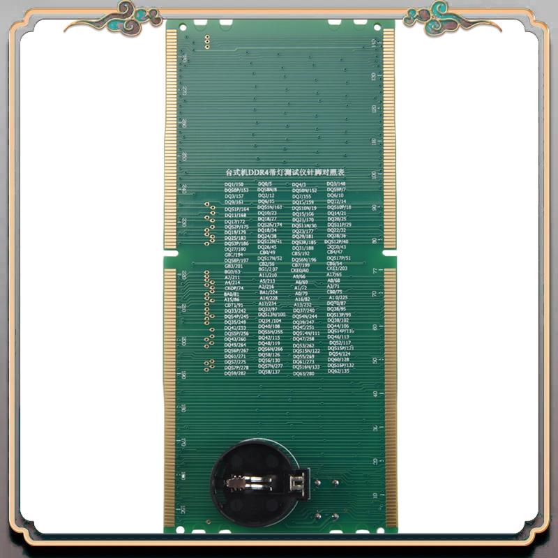 Ddr4 Desktop Ram - การ์ดทดสอบ A46M-DDR4 สำหรับตรวจสอบช่องใส่หน่วยความจำ RAM พร้อมไฟ LED