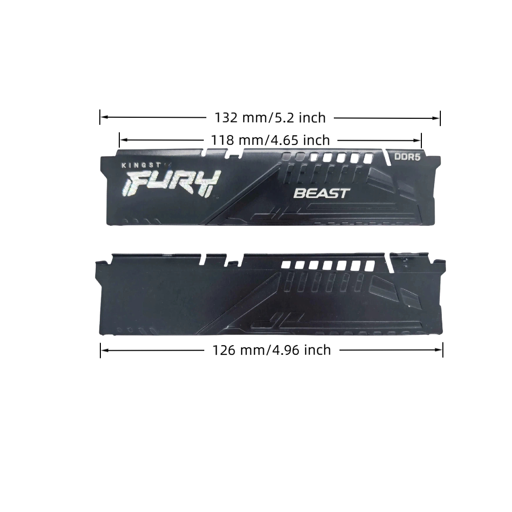 Ddr3 Ram - TISHRIC 10 ชิ้น แผ่นระบายความร้อนสำหรับหน่วยความจำเดสก์ท็อป ทำจากอลูมิเนียมอัลลอย สำหรับ