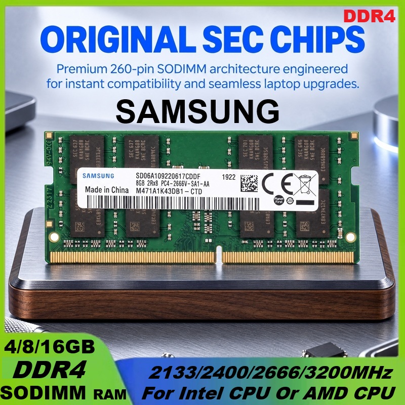Ddr4 3200Mhz - แรม DDR4 ของซัมซุง ขนาด 16GB 32GB