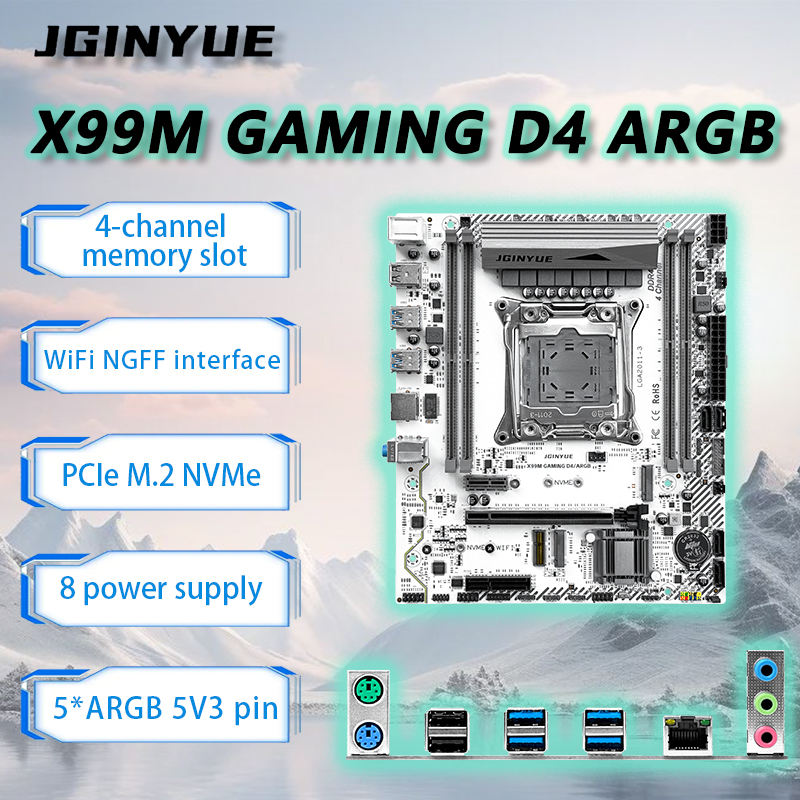 เมนบอร์ด JGINYUE X99 LGA2011-3 - Server Memory Ddr4 บทวิจารณ์และราคา