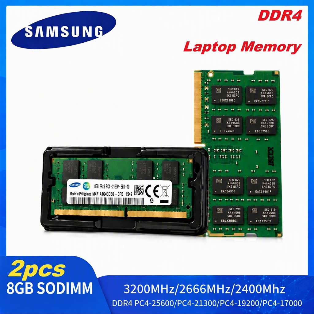 แรมสำหรับแล็ปท็อป Samsung DDR4 - Ddr4 3200Mhz บทวิจารณ์และราคา