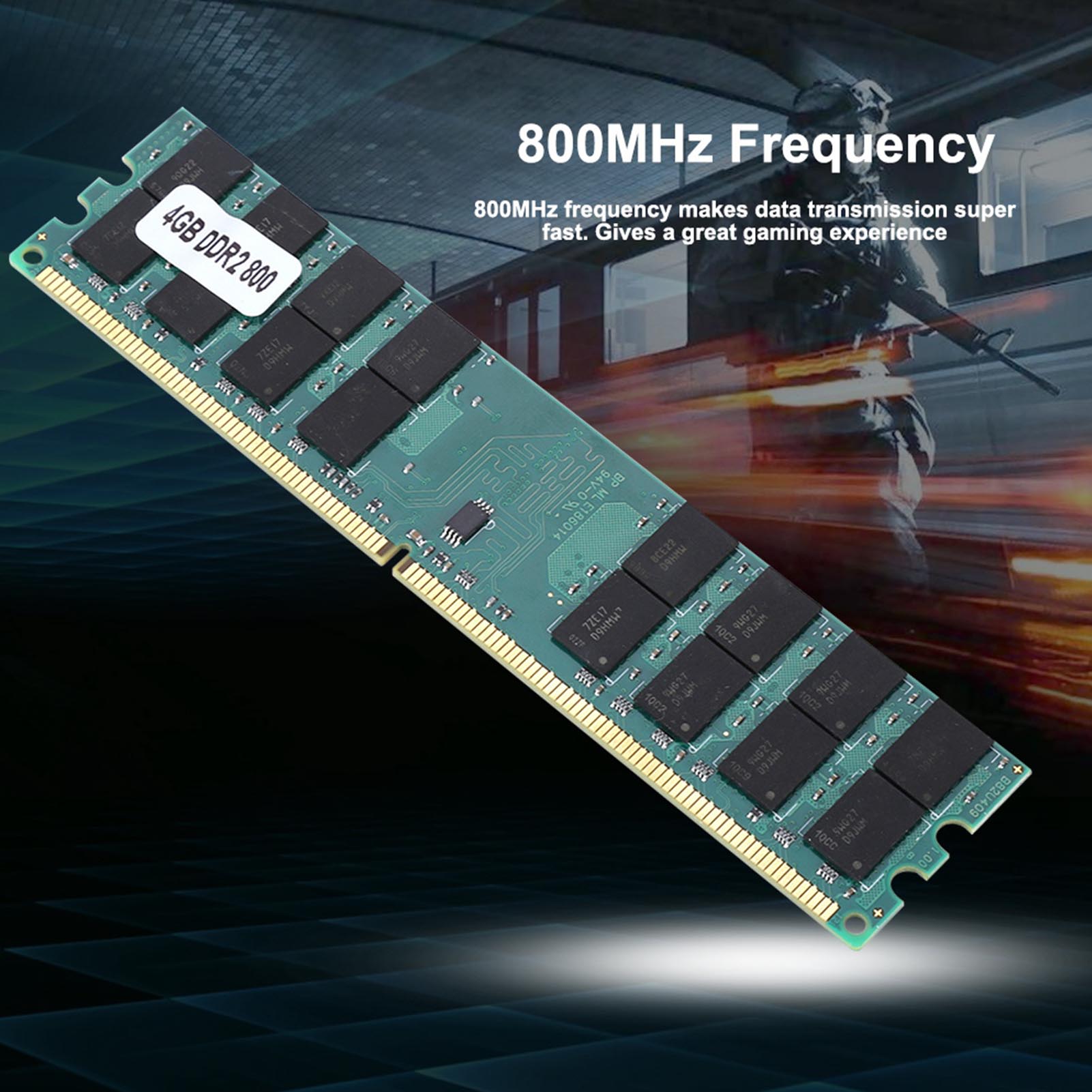 4GB 800MHz DDR2 สำหรับคอมพิวเต - Ddr2 Ram บทวิจารณ์และราคา