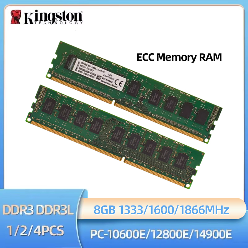 คิงส์ตัน ECC แรม 8GB DDR3 DDR3 - Ecc Ram Server บทวิจารณ์และราคา