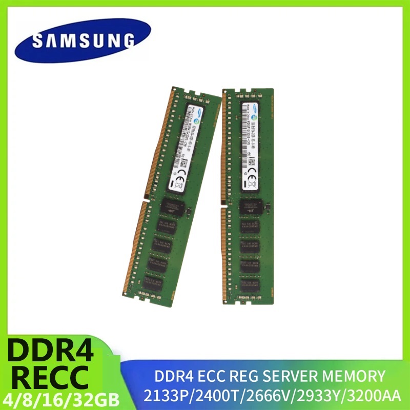 แรมเซิร์ฟเวอร์ Samsung DDR4 32 - Ddr4 3200Mhz บทวิจารณ์และราคา