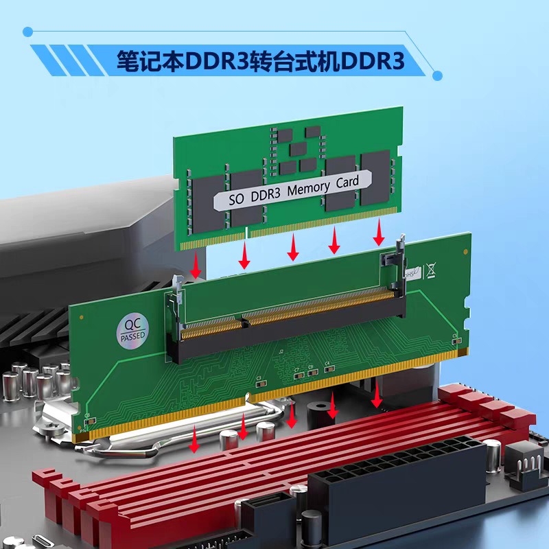 การ์ดอะแดปเตอร์ DDR3 DDR4 DDR5 - Sodimm Ddr4 บทวิจารณ์และราคา