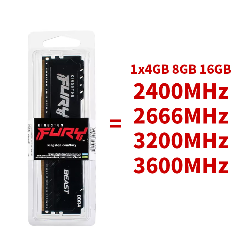 DDR4 คิงส์ตัน บีสท์ แรม 3200MH - Ddr4 3200Mhz บทวิจารณ์และราคา