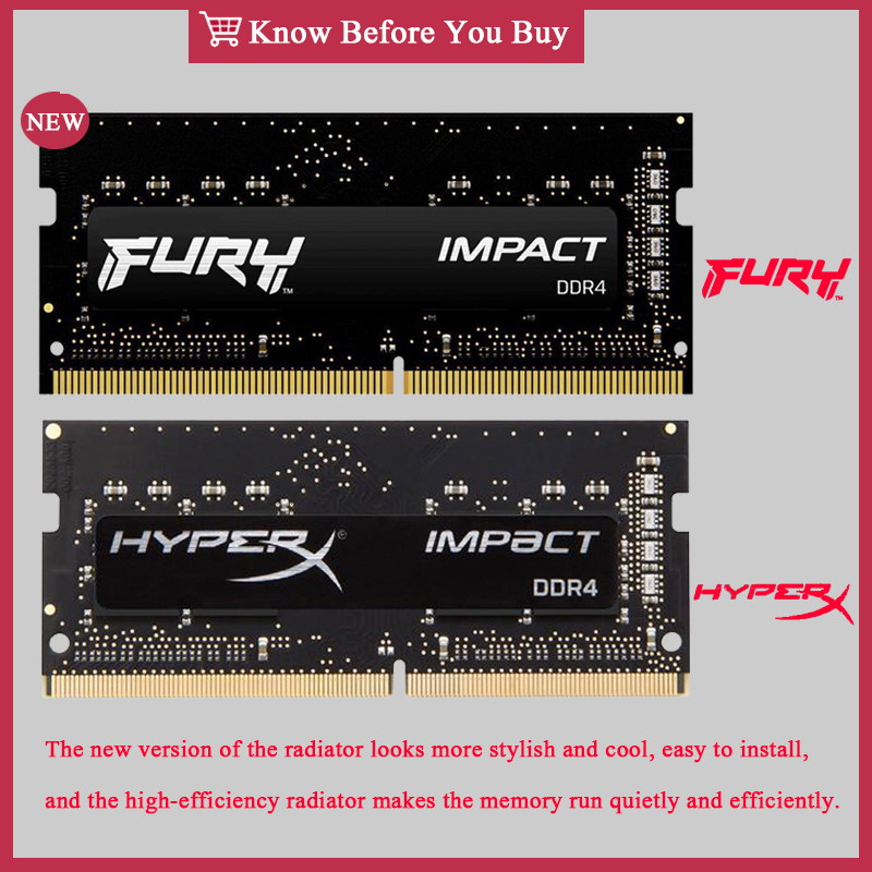 DDR4 FURY Impact RAM 16GB 8GB  - Ddr4 3200Mhz บทวิจารณ์และราคา